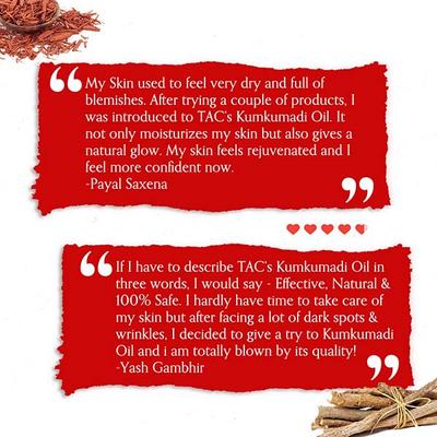 TAC The Ayurveda Co. Kumkumadi Face Oil 200 ml (N) - Personal Care (Ayush)