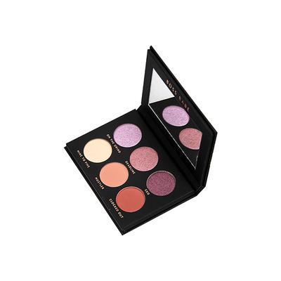 Miss Rose 6 Color Eyeshadow Matte & Glitter Palette 7001 - 017 Z1 20 gm - Face Palettes