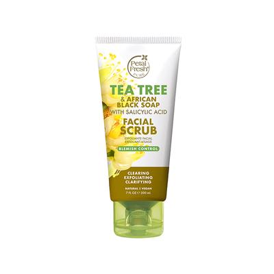 Petal Fresh Tea Tree Blemish Control Facial Scrub With Salicylic Acid 200 ml - Scrubs & Exfoliants