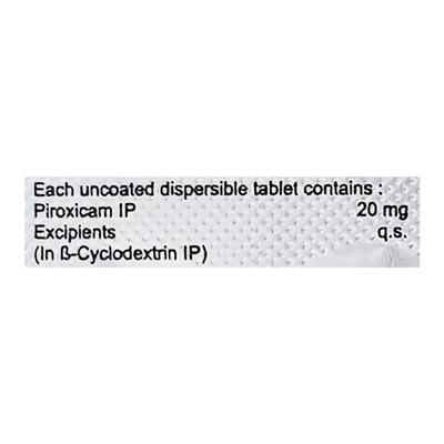 Doloforce DT 20mg Tablet 10'S - Pain relief-Nsa