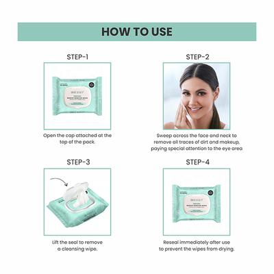 Swiss Beauty Clean and Glow Makeup Remover Wipes, 30 Wipes 1's - Facial Wipes & Tissues