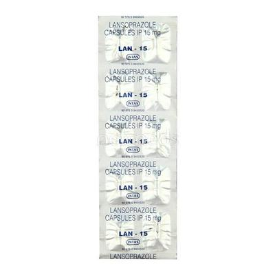 LAN 15mg Capsule 10'S - Ulcer/Reflux/Flatulence-Aaa