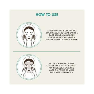 mCaffeine Oil-Control Coffee Face Kit - Tan & Oil Removal 200 gm - Face Packs