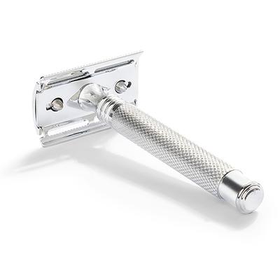 Hajamat Spade Safety Razor, Ultra High Grade Stainless Steel 304, Chrome Finish 1's - Razors & Cartridges