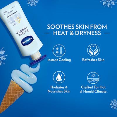 Vaseline Ice Cool Hydration Lotion 400 ml - Lotions & Creams