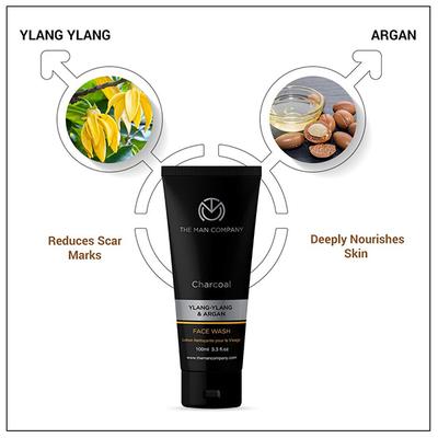 The Man Company Bright and Fresh (Charcoal Sheet Mask (25 ml), Skin Brightening Cream (50 gm) and Charcoal Face wash (100 ml) 1's - Facial Kits