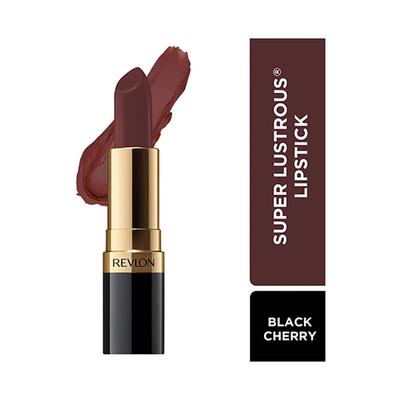 Revlon Super Lustrous Lipstick - Black Cherry 4.2 Gm - Lipsticks