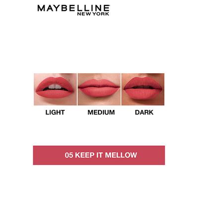 Maybelline New York Sensational Liquid Matte Lipstick 05, Keep It Mellow 7 gm - Liquid Lipsticks