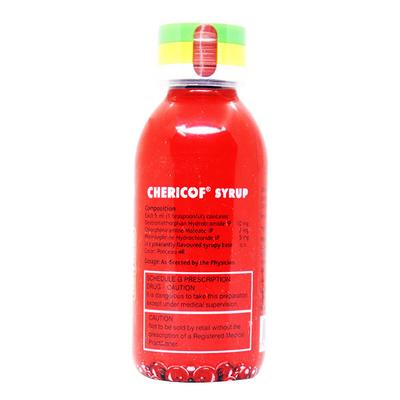 Chericof Cherry Flavor Syrup 60ml - Cough And Cold-Cou
