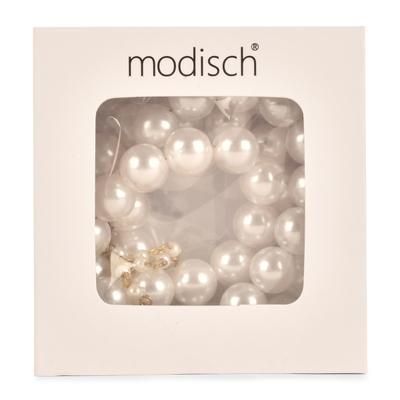 Modisch White Pearls Small Moti Chain Sunglasses Chain (JC-1409) 1's - Wearables Sunglasses