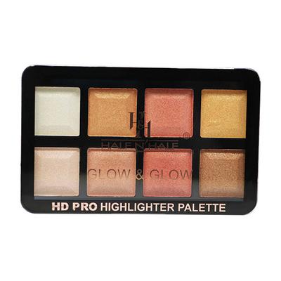 Half N Half Glow & Glow HD Pro Highlighter Multicolour Palette, Limited Edition 01 18 gm - Highlighters & Illuminators