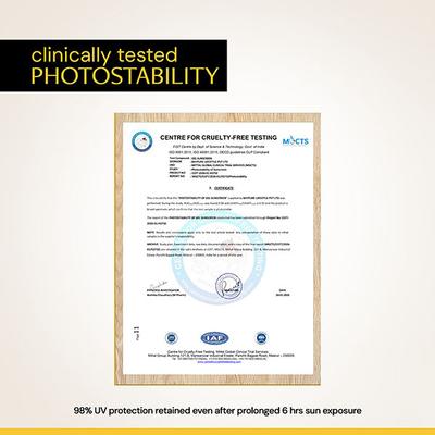 Deconstruct Lightweight Gel Sunscreen- SPF 55+ PA+++ 50 gm - Face Sunscreen