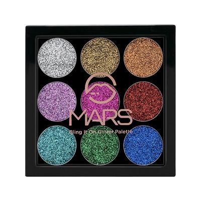 MARS Bling It On Glitter Palette - 01 7.65 gm - Eye Shadow Palettes
