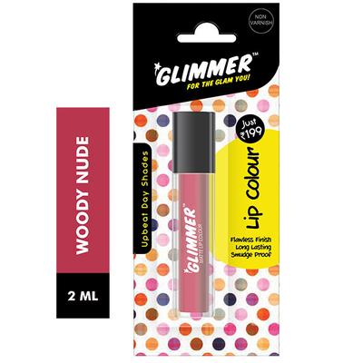 GLIMMER MATTE LIP COLOUR WOODY NUDE 2 ml - Lipsticks