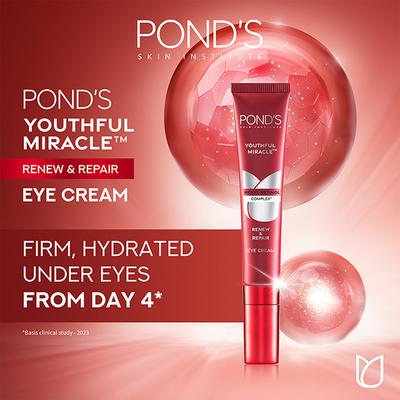 Pond's Youthful Miracle Hexyl Retinolcomplex, Renew and Repair Eye Cream 15 ml - Under Eye Creams & Serums