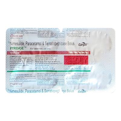 PYRIDASE (VET) Bolu 4's - Veterinary-Pharma