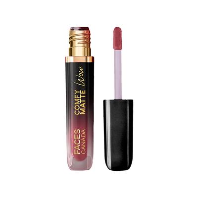 Faces Canada Comfy Matte Wow Liquid Lipstick - Pink PetaL 09 3.8 ml - Liquid Lipsticks