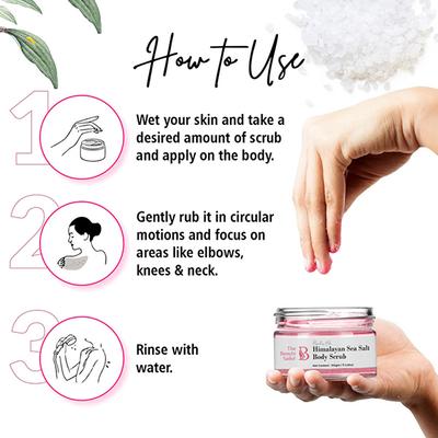 The Beauty Sailor Sparkling Skin Himalayan Sea Salt Body Scrub 100 gm - Scrubs & Exfoliants