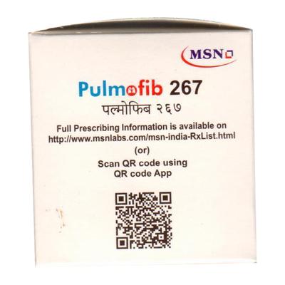 PULMOFIB 267 Tablet 10's - Idiopathic Pulmonary Fibrosis