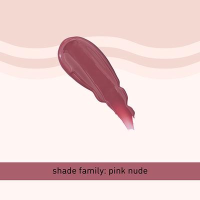 Plum Soft Swirl Lip Gloss, High-Shine Finish, Intense Pigment, 3 Shades In 1, 121 Caramel Crunch 6 ml - Liquid Lipsticks
