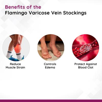 Flamingo Varicose Vein Stockings (OC - 2012) (XL) 1's - Knee/Ankle/Leg/Foot Supports