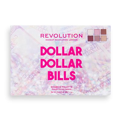Makeup Revolution Power Eyeshadow Palette Dollar Dollar Bills 6.6 gm - Eye Shadow Palettes