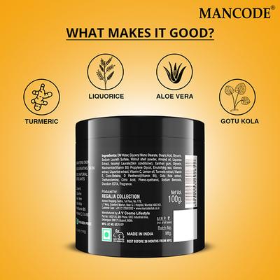 MANCODE De-Tan Scrub 100 gm - Scrubs & Exfoliants