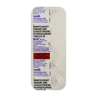 OD LM Tablet 10's - Allergies-Ant