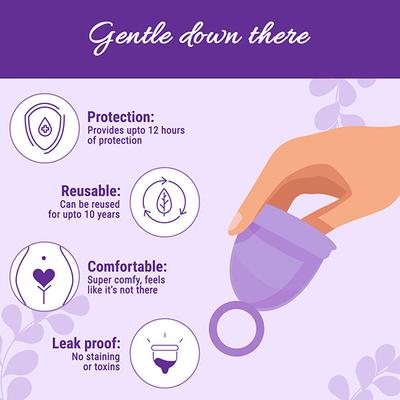 Bombae Reusable Menstrual Cup (L) - Menstrual Cups