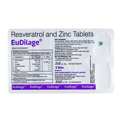 EUDILAGE Tablet 10's - Supplements-Sup
