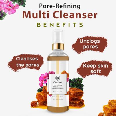 Seer Secrets Honey & Geranium Pore - Refining Multi Cleanser 100 ml - Face Wash & Cleansers
