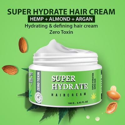 Super Smelly Natural Hydrating Hair Cream 100 gm - Hair Gels & Waxes