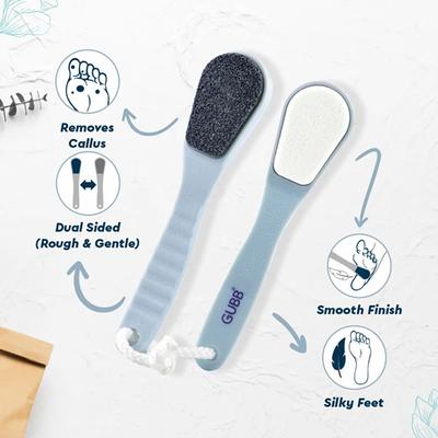 GUBB Dual Pedicure File With Ceramic Stone 90 gm - Manicure & Pedicure Kits