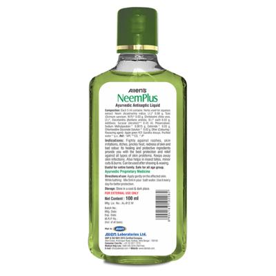 Allen Neem Plus Anti Septic Liquid 100 ml - Personal Care (Ayush)