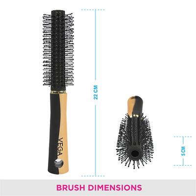 Vega Round Brush (E12 - Rb) - Hair Brushes
