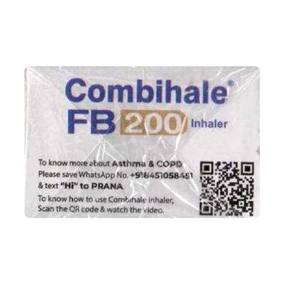 COMBIHALE FB CFC FREE 200 WITH DOSE COUNTER 120md Inhaler 1's - Asthma/COPD-Ast