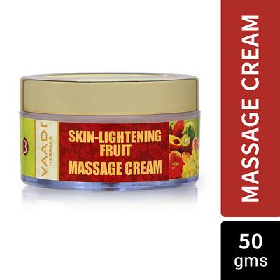 Vaadi Herbals Skin-Lightening Fruit Massage Cream 50 gm - Face Creams