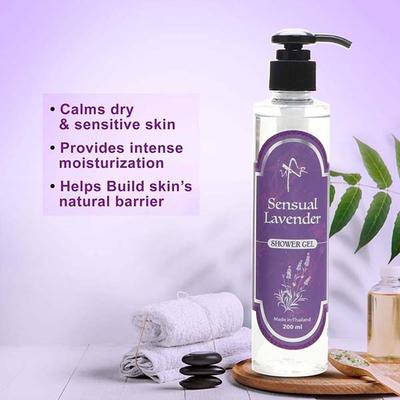 UXR Bath & Body Sensual Lavender Shower Gel 200 ml - Shower Gels & Body Wash