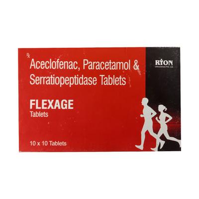 FLEXAGE Tablet 10's - Pain relief-Nsa