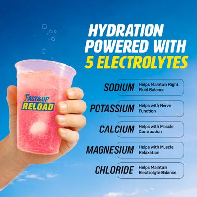 Fast&Up Reload Hydration & Energy Effervescent Tablet - Berry Flavour 20's - Energy Drinks