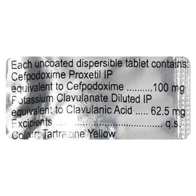 FOLOUP CV DT 100 Tablet 10's - Bacterial Infections-Cep