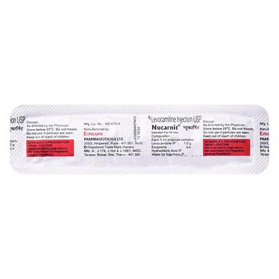 Nucarnit Injection 5ml - Supplements-Sup
