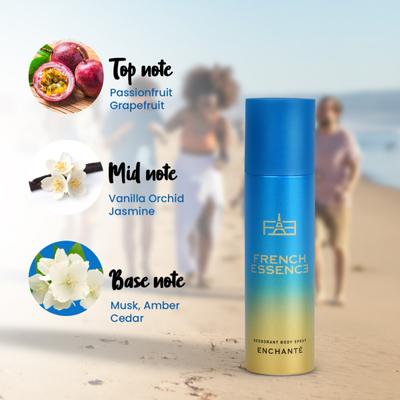 French Essence Deodorant Body Spray - Enchante 50 ml - Perfumes (Edt/Edp)