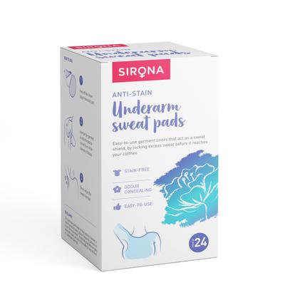 Sirona Anti-Stain Under Arm Sweat Pads 1's - Intimate Care