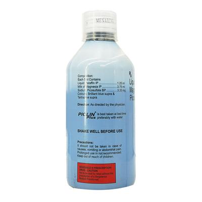 PICLIN PLUS SUGAR FREE COOL MINT AND CARDAMOM FLAVOUR Suspension 200ml - Constipation-Lax