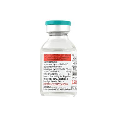 Anawin 0.25mg Injection 20ml - Anaesthesia - Local-Ana