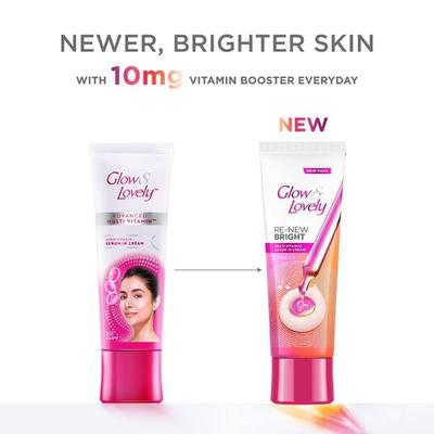 Glow & Lovely Re New Bright MultiVitamin Serum Face Cream 110 g - Face Creams