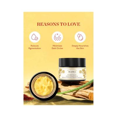 Kama Ayurveda Kumkumadi Rejuvenating & Brightening Night Cream 25 gm - Night Cream