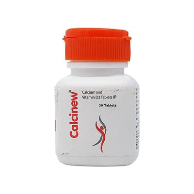 Calcinew Tablet 30'S - Supplements-Cal