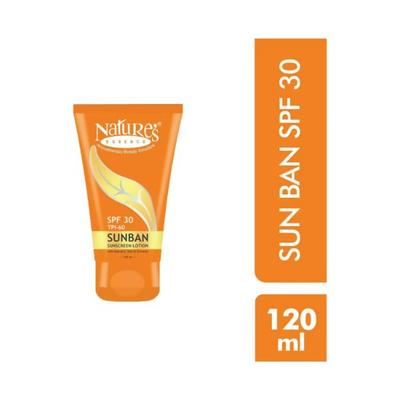 Natures Essence SubBan SPF 30, Enriched with aloe vera, tulsi & turmeric 120 ml - Face Sunscreen